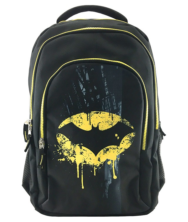 Ghiozdan imprimeu Batman, clasele primare, negru - imagine 5